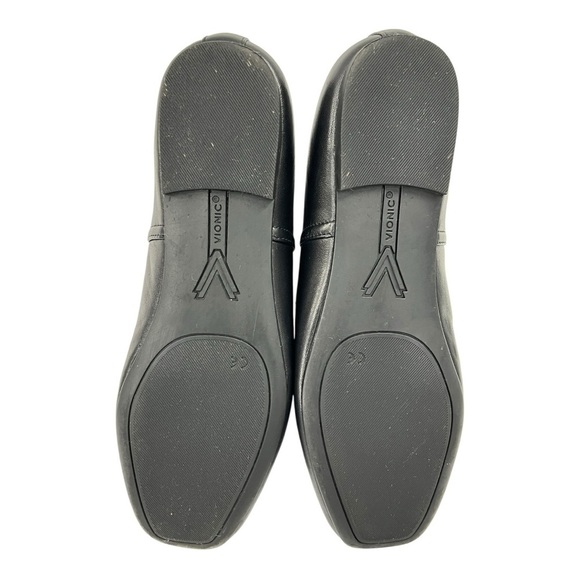 Vionic Black Genuine Leather Women's Flats Size 9 Pre-owned Good Condition - Picture 8 of 10